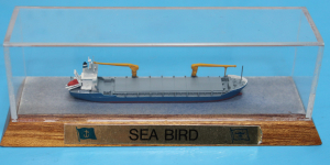 Containerschiff "Sea Bird" (1 St.) DK 1990 Marian Jahnke in Vitrine